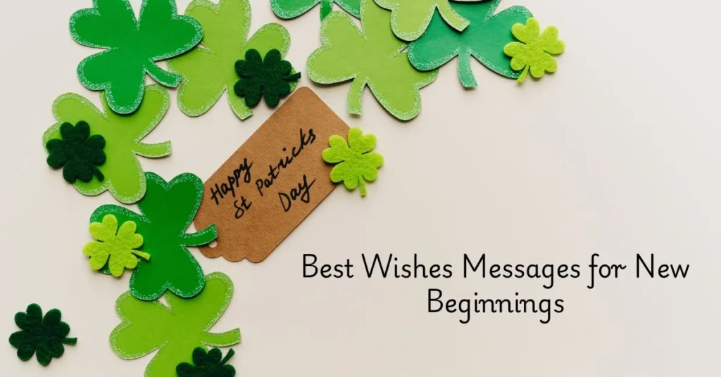 Best Wishes Messages for New Beginnings