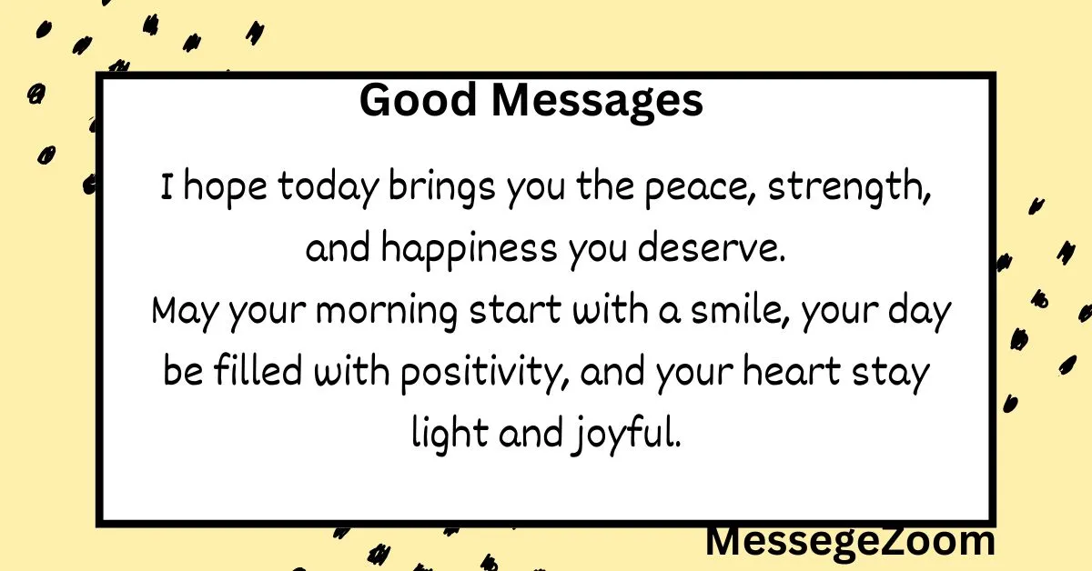 Good Morning Message for a Female Friend