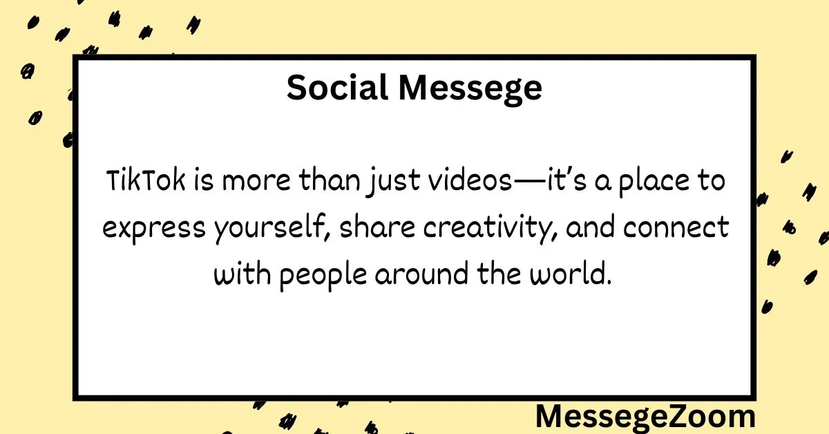 TikTok Message