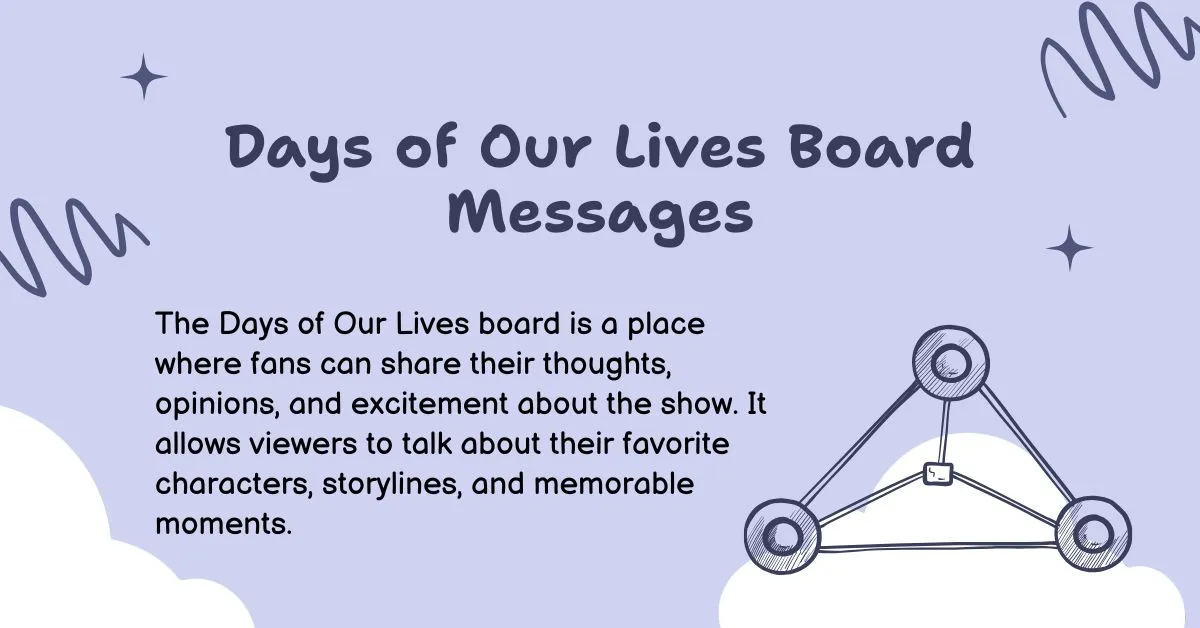 Days of Our Lives Board Messages