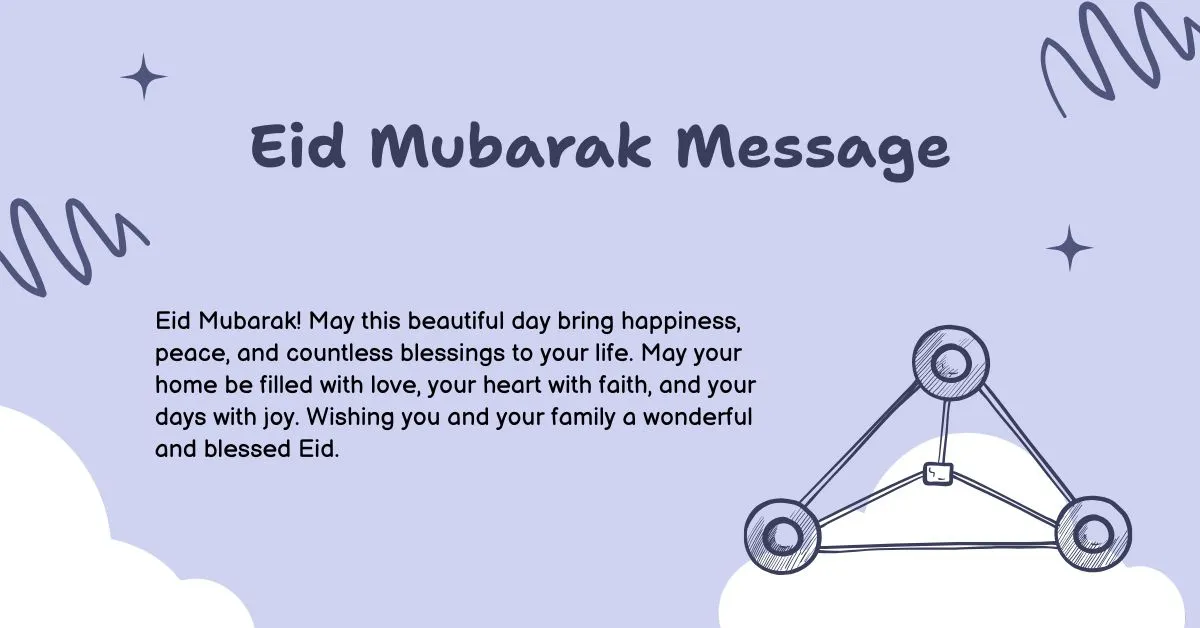 Eid Mubarak Message