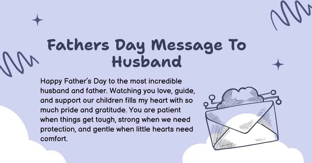 Fathers Day Message To Husband