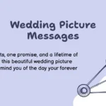 Wedding Picture Messages