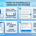 Schedule a Message on iPhone