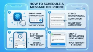 Schedule a Message on iPhone