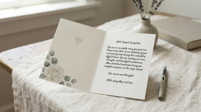 Condolences Message to Family