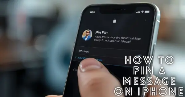 How to Pin a Message on iPhone